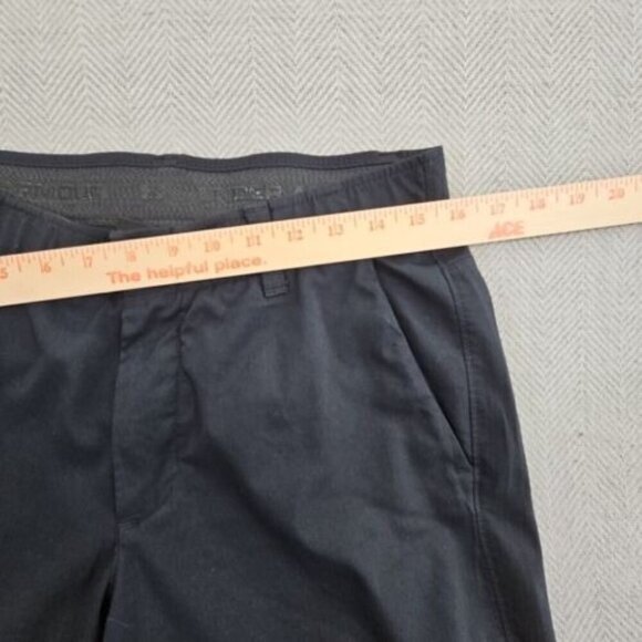 Under Armour The Showdown Pant Men's 32 x 32 Black Straight Golf Slacks Stretch - Picture 3 of 16